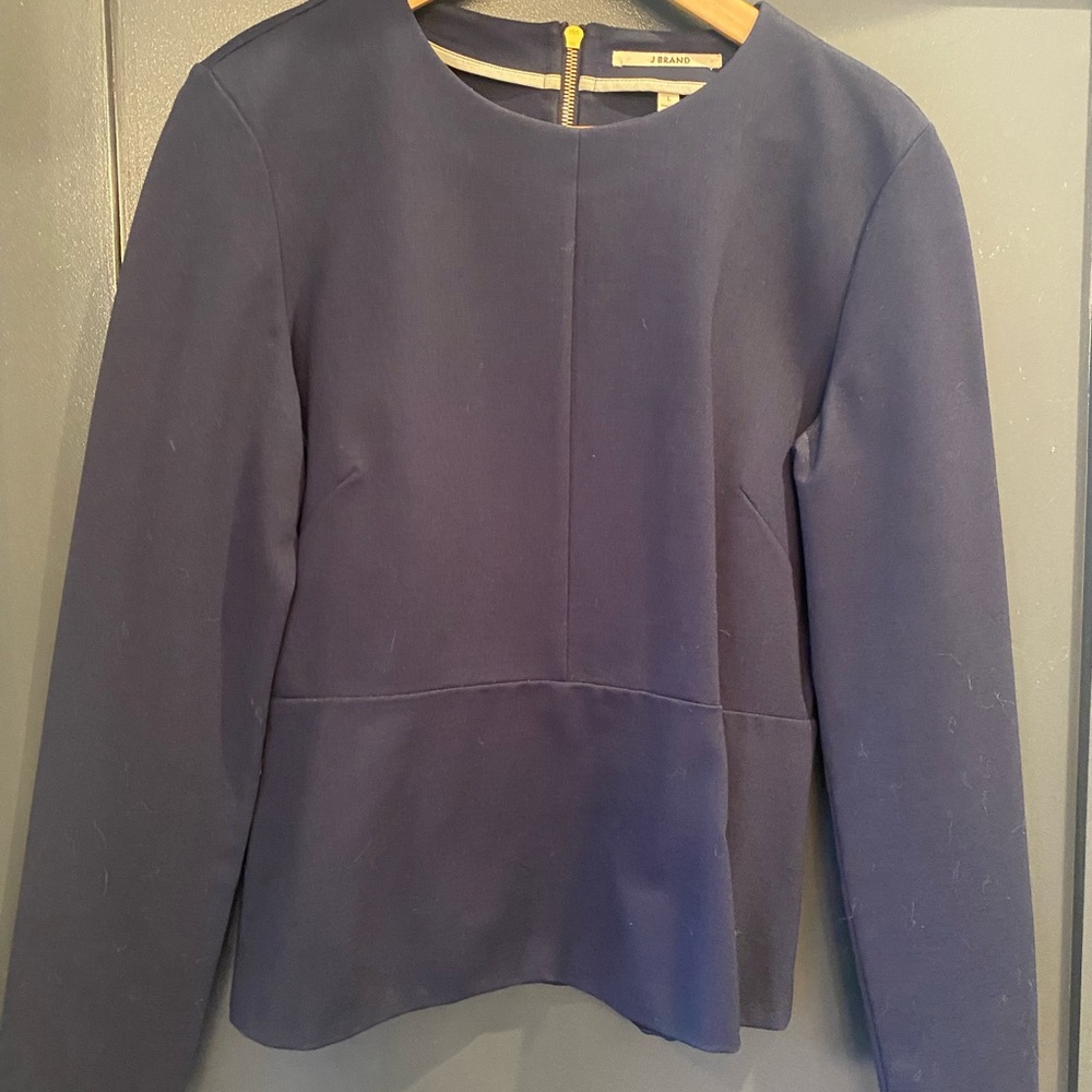 J Brand Midnight Blue Women's Blouse
